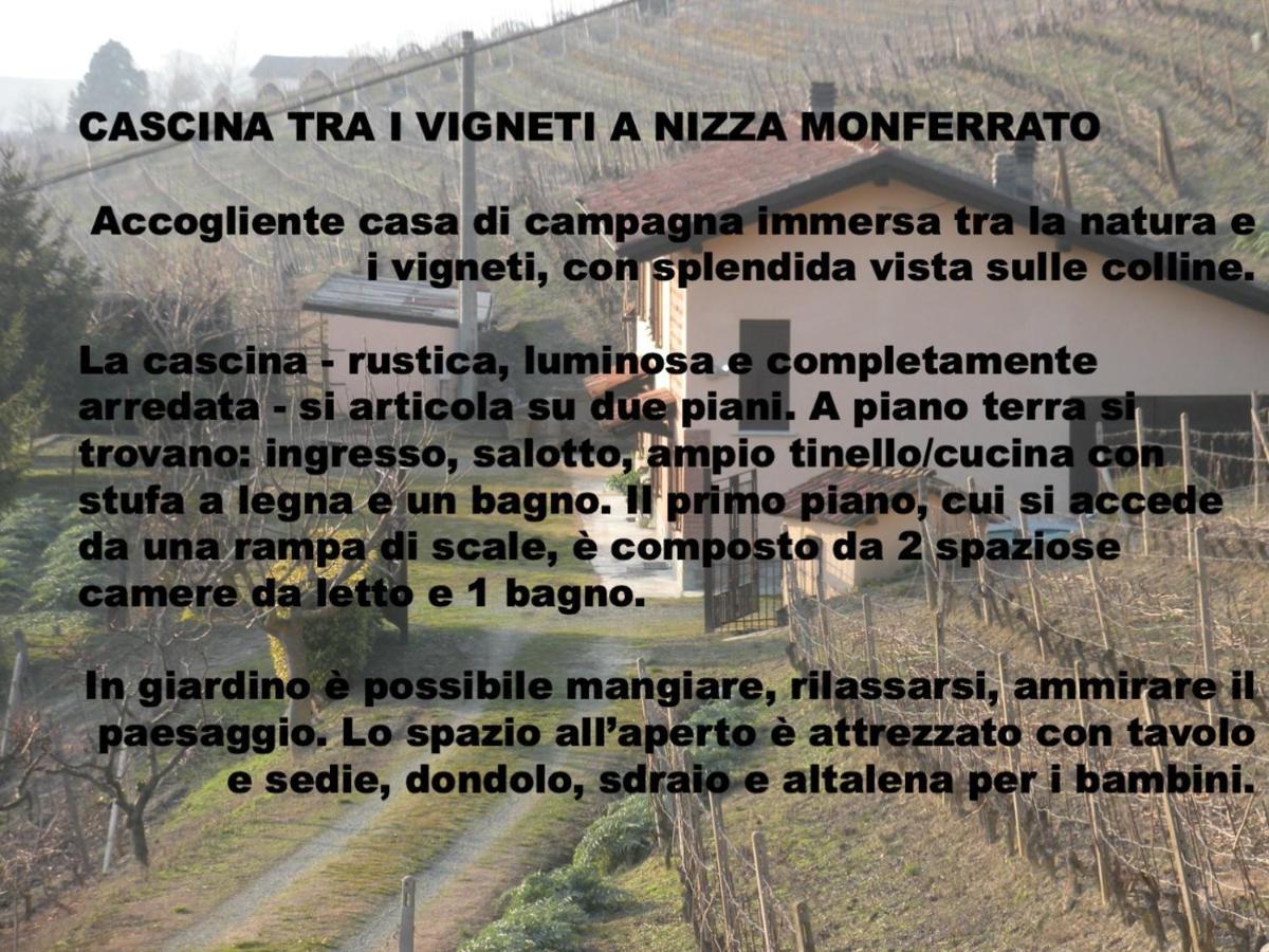 Cascina Tra I Vigneti A Nizza Monferrato Villa Exterior photo